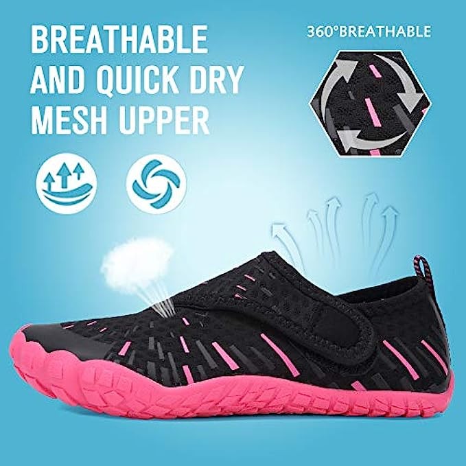 CIOR Boys & Girls Water Shoes Sports Aqua Athletic Sneakers Lightweight Sport Shoes(Toddler/Little Kid/Big Kid)