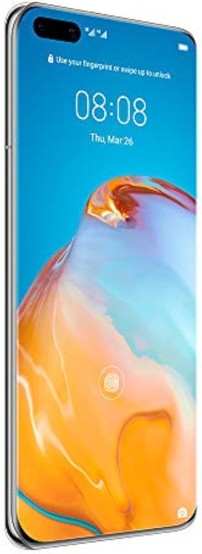 Huawei P40 Pro 5G ELS-NX9 256GB 8GB RAM Without Google Play International Version - Silver Frost